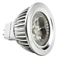 MR16 3x1W 240-270LM 6000-6500K Natural White Light LED Spot Bulb (12V)