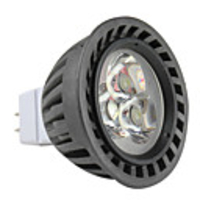 MR16 3x1W 270-300LM 3000-3500K White Light LED Spot Bulb (85-265V)