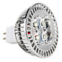 MR16 4W 280-320LM 6000-6500K Natural White Light LED Spot Bulb (12V)
