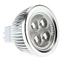 MR16 4W 320-360LM 3000-3500K Warm White Light LED Spot Bulb (12V)
