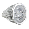 MR16 5-LED 6000K Cool White Adjustable 330Lm Brightness Spot Light (12V, 5W)