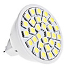 MR16 5W 30x5050 SMD 400-420LM 6000-6500K Natural White Light LED Spot Bulb (12V)