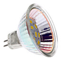 MR16 6W 12x5730SMD 550-570LM 2700-3000K Warm White Light LED Spot Bulb (12V)