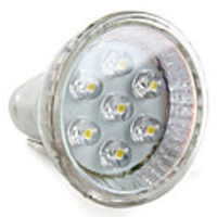 MR16 7LED 40LM 0.4W Warm White Spot Bulbs (12V)