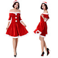 Mrs.Claus Dress Women