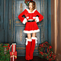 Mrs.Claus Dress Women