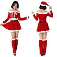 Mrs.Claus Dress Women