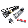 MRV 3-Mode Cree Q5 LED Flashlight Set (3W,  200LM,  1x18650,  3xAAA)
