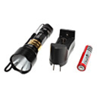 MRV 5-Mode Cree Q5 LED Flashlight Set (3w,  200LM,  1x18650)