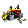 MS512 Car Bus Decompression Toys Wind Up Clockwork Iron Adults Boys and Girls Toy Gift 1 pcs