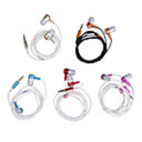 Multi-Color Crystal Earphone Pack (5-Pack)