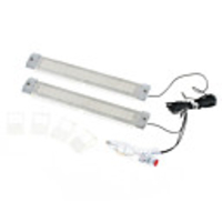 Multi Colour Rectangle Car Lights (12V, 2 Pcs)