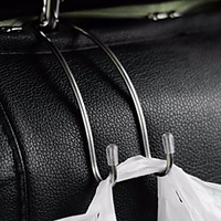 Multi-functional Metal Auto Car Seat Headrest Hanger Bag Hook Holder for Bag Purse Cloth Grocery Storage Auto Fastener Clip miniinthebox