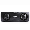 Multi Media USB Speaker with Earphone Jack and TF Card (Black)