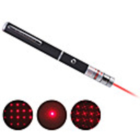 Multi-point Red Star Laser Pointer Pen (Include 2 AAA batteries)