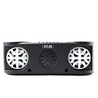 Multi Portable Spesker with USB/TF Card and FM Radio (Black)