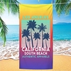 Multi Purpose Beach Towel, Superfine Fibre Rectangular Colorful Seaside Beach Patterned Silk Scarf, Sand Free Towel,  for Travel,  Camping,  Pool,  Outdoor or Picnic miniinthebox
