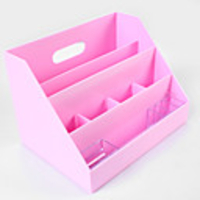 Multifunction Folding Storage Box Pink