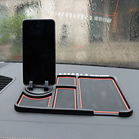 Multifunctional Car Anti-Slip Mat Auto Phone Holder Non Slip Sticky Anti Slide Dash Phone Mount Silicone Dashboard Car Pad Mat