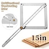 Multifunctional Diagonal Ceiling Profiler Four-fold Diagonal Protractor