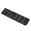 Multifunctional Seamless Headwear with Orange and White Stripe