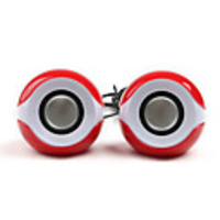 Multimedia Mini Speaker (Red)