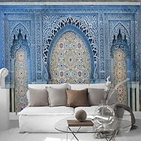 Mural Wallpaper Wall Sticker Art Drawing Smoke Background Pvc / Vinyl Suitable For Living Room Bedroom Restaurant Hotel Wall Decoration Art Home Decor miniinthebox