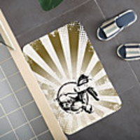 Muscle Man Hallway Carpet and Rugs for Bedroom Living Room Carpet Kitchen Bathroom Anti-Slip Floor Mats