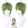 Mushoku Tensei: Jobless Reincarnation Sylphy Sylphiette Cosplay Wigs Unisex Layered Haircut With Bangs 12-14 inch Heat Resistant Fiber Natural Straight Green Teen Adults