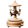 Music Box Carousel Music Box Horse Carousel Ferris Wheel Merry Go Round Cute Unique Wooden Women
