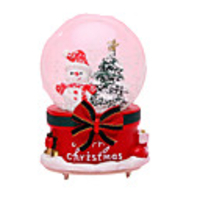 Music Box Holiday Retro Creative Lovely Unique Crystal Glass Silica Gel Women