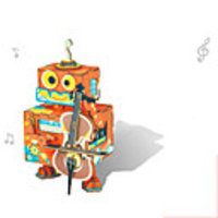 Music Box Holiday Retro Creative Lovely Unique Silica Gel Women