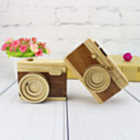Music Box Holiday Retro Creative Unique Wooden Women