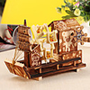 Music Box Wooden Music Box Antique Music Box Holiday Retro Creative Unique Wooden Women