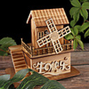 Music Box Wooden Music Box Antique Music Box Holiday Retro Creative Unique Wooden Women