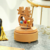 Music Box Wooden Music Box Antique Music Box Holiday Retro Creative Unique Wooden Women