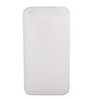 Musical Note Luminous Hard Rubber Case Cover For Iphone4 (Grey)