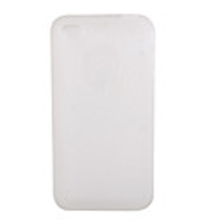 Musical Note Luminous Hard Rubber Case Cover For Iphone4 (Grey)