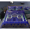 Muslim Palace 3-Piece Duvet Cover Set Hotel Bedding Sets Comforter Cover with Soft Lightweight Microfiber,  Include 1 Duvet Cover,  2 Pillowcases for Double/Queen/King(1 Pillowcase for Twin/Single)