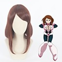 My Hero Academia Boko No Hero Ochaco Uraraka Cosplay Wigs Men