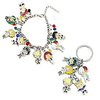 my hero academia bracelet - with my hero academia keychain anime manga charm cosplay my hero academia gift sets for girlsjewelry