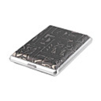 Mysterious Egyptian Glyphs Metal Cigarette Case (Holds 16)