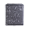Mysterious Egyptian Glyphs Metal Cigarette Case (Holds 18)
