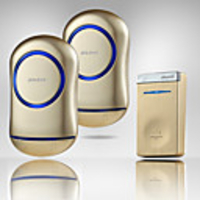 N188-GG Wireless One to Two Doorbell Hands-free / Music / Ding dong Waterproof / Intercom Indoor / Outdoor / Kitchen