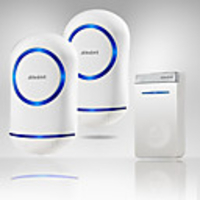 N188188-WW Wireless One to Two Doorbell Hands-free / Music / Ding dong Waterproof / Intercom Indoor / Outdoor / Kitchen