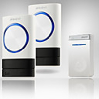 N189189-WW Wireless One to Two Doorbell Hands-free / Music / Ding dong Waterproof / Intercom Indoor / Outdoor / Kitchen