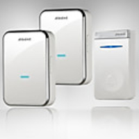 N193193-WW Wireless One to Two Doorbell Hands-free / Music / Ding dong Waterproof / Intercom Indoor / Outdoor / Kitchen