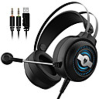 N1PRO Gaming Headset Music Headphones Stereo Over Ear Wired Earphones With Mic For PC PS4 Skype Gamer