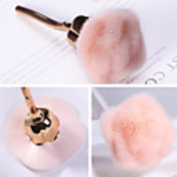 Nail Art Dust Brush For Manicure Rose head brush Blush Powder brushes Fashion Gel Nail Accessories Nail Material Tools