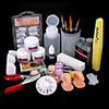 Nail Art UV Gel Kits Tool Brush Remover Nail Tips UV Gel Polish